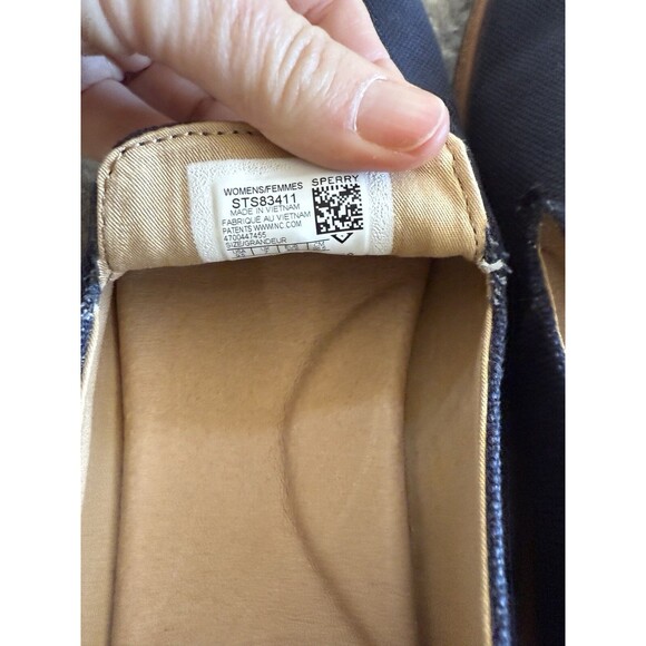 Sperry Top-Sider Women anchor Loafer Size 9.5 navy blue - Picture 14 of 15